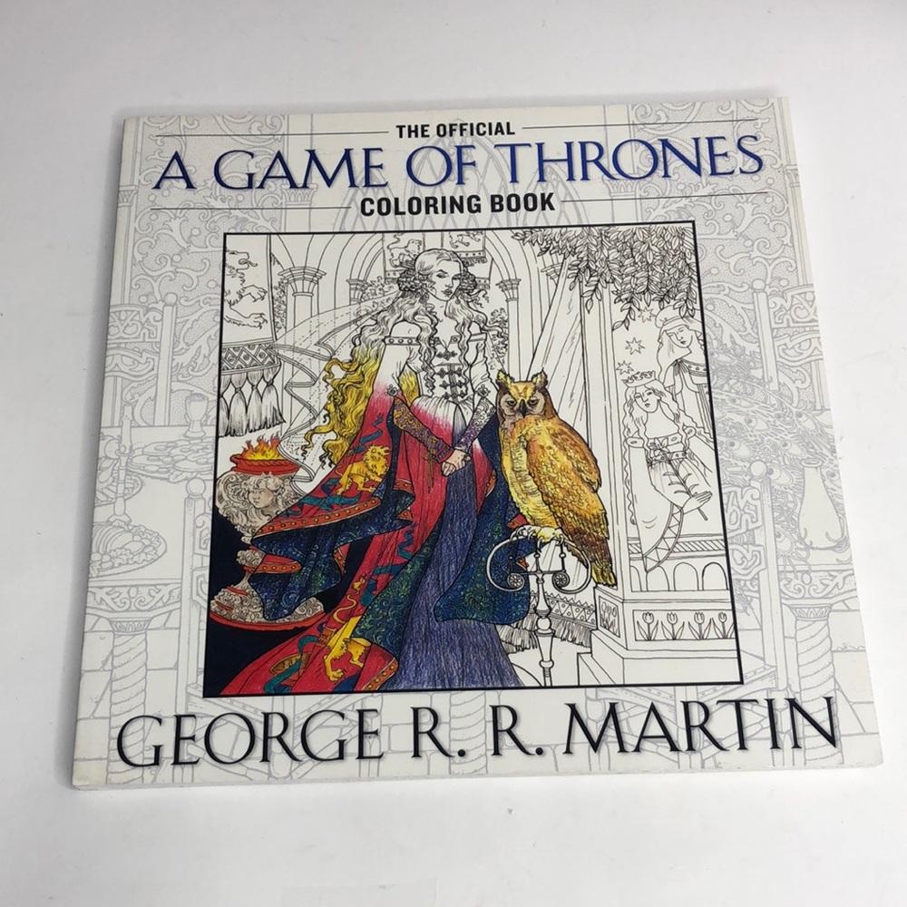 The Official A Game of Thrones Coloring Book: An Adult Coloring Book